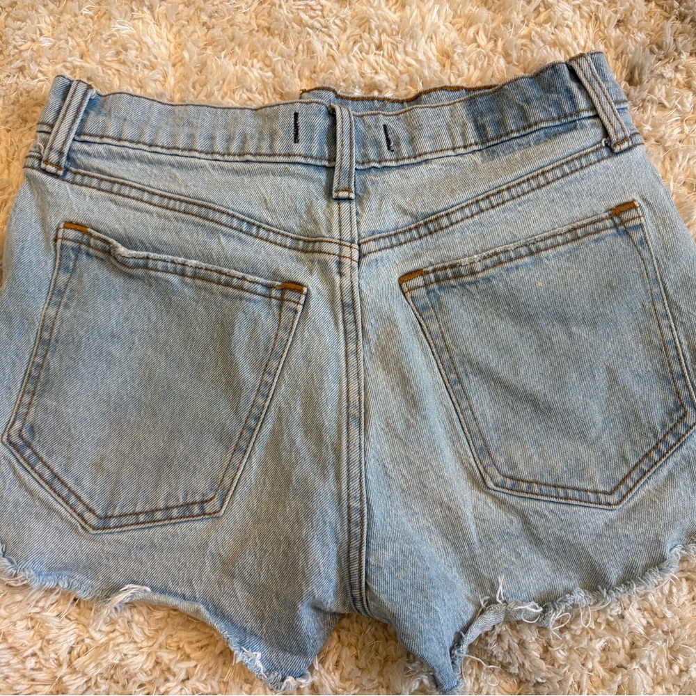 Abercrombie & Fitch Blue Jean Shorts - Picture 8 of 8